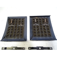 84 Mercedes R107 380SL trim set, dash speaker covers, blue