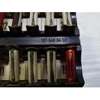 84 Mercedes R107 380SL fuse box 1075400450