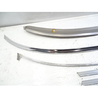 84 Mercedes R107 380SL trim set, windshield surround, chrome
