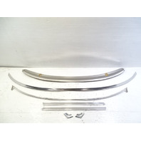 84 Mercedes R107 380SL trim set, windshield surround, chrome