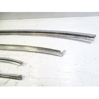 84 Mercedes R107 380SL trim set, windshield surround, chrome, rear, hard top