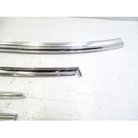 84 Mercedes R107 380SL trim set, windshield surround, chrome, rear, hard top
