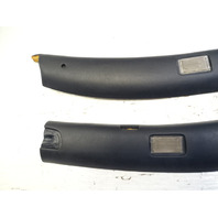 84 Mercedes R107 380SL trim set, interior, headliner sunvisor area, blue