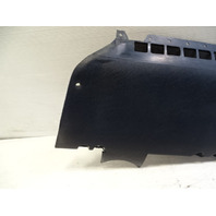 84 Mercedes R107 380SL trim, interior, lower dash kick panel, left, blue 1078303545