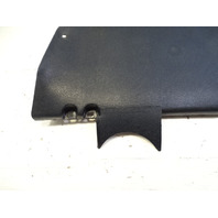 84 Mercedes R107 380SL trim, interior, lower dash kick panel, left, blue 1078303545