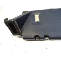 84 Mercedes R107 380SL trim, interior, lower dash kick panel, right, blue 1078303645