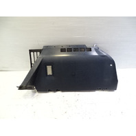 84 Mercedes R107 380SL trim, interior, lower dash kick panel, right, blue 1078303645