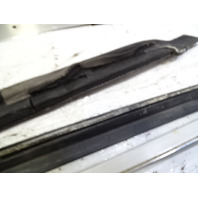 84 Mercedes R107 380SL trim set, exterior, windshield side pillar, left, chrome LH