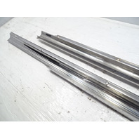 84 Mercedes R107 380SL trim set, door step sills, left / right, chrome