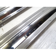 84 Mercedes R107 380SL trim set, door step sills, left / right, chrome