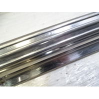 84 Mercedes R107 380SL trim set, door step sills, left / right, chrome
