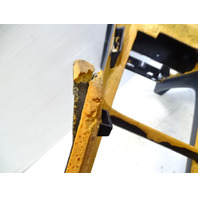 84 Mercedes R107 380SL center console, blue