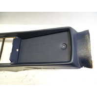 84 Mercedes R107 380SL center console, blue