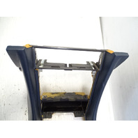 84 Mercedes R107 380SL center console, blue