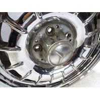 84 Mercedes R107 380SL wheel set, 6.5x14 1084001002 chrome