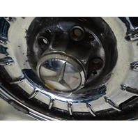 84 Mercedes R107 380SL wheel set, 6.5x14 1084001002 chrome