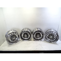 84 Mercedes R107 380SL wheel set, 6.5x14 1084001002 chrome