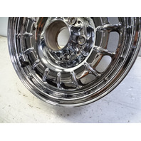 84 Mercedes R107 380SL wheel, 6.5x14 1084001002 chrome