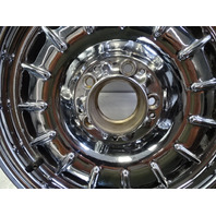 84 Mercedes R107 380SL wheel, 6.5x14 1084001002 chrome