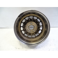 84 Mercedes R107 380SL wheel, 6.5x14 1084001002 chrome