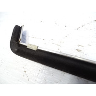 84 Mercedes R107 380SL trim, door chrome trim w/ window scraper seal, left