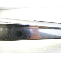 84 Mercedes R107 380SL trim, door chrome trim w/ window scraper seal, left