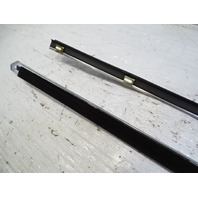 84 Mercedes R107 380SL trim, door chrome trim w/ window scraper seal, right