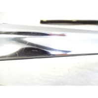 84 Mercedes R107 380SL trim, door chrome trim w/ window scraper seal, right