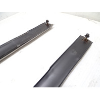 84 Mercedes R107 380SL trim set, rocker moulding, lower, chrome