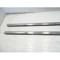 84 Mercedes R107 380SL trim set, rocker moulding, lower, chrome