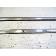 84 Mercedes R107 380SL trim set, rocker moulding, lower, chrome