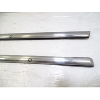 84 Mercedes R107 380SL trim set, rocker moulding, lower, chrome
