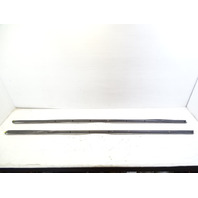 84 Mercedes R107 380SL trim set, rocker moulding, lower, chrome