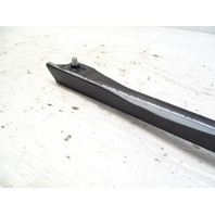 84 Mercedes R107 380SL trim, rear bumper filler moulding, left 1078800944