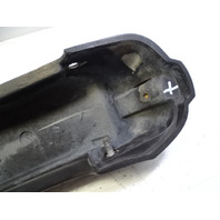 84 Mercedes R107 380SL trim, bumper end extension, left rear 1078801571