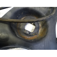 84 Mercedes R107 380SL trailing arm, hub, right rear control