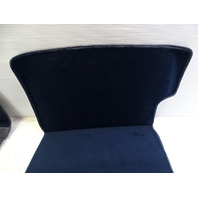 84 Mercedes R107 380SL interior floor mats carpet, front, 1076841929, 1076842529, blue