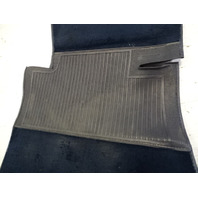 84 Mercedes R107 380SL interior floor mats carpet, front, 1076841929, 1076842529, blue