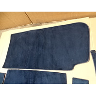 84 Mercedes R107 380SL carpet set, interior floor, blue