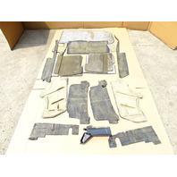 84 Mercedes R107 380SL carpet set, interior floor, blue