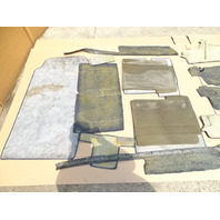 84 Mercedes R107 380SL carpet set, interior floor, blue