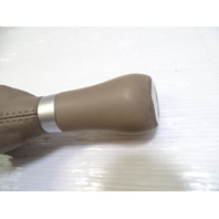 08 Mercedes R230 SL550 gear shift knob, shifter beige 2302676510 keyless go