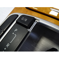 08 Mercedes R230 SL550 center console, w/  wood trim with ashtray 2306801736 chestnut