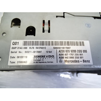 08 Mercedes R230 SL550 navigation unit, command center, radio, 2308209289