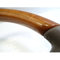 08 Mercedes R230 SL550 steering wheel, leather/wood, beige 2304600703
