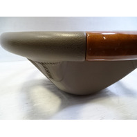 08 Mercedes R230 SL550 steering wheel, leather/wood, beige 2304600703