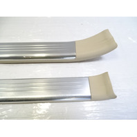 08 Mercedes R230 SL550 trim set, door step sill inner, 2306801935 2306802035 beige