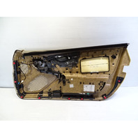 08 Mercedes R230 SL550 door panel, left, beige