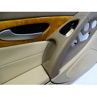 08 Mercedes R230 SL550 door panel, left, beige