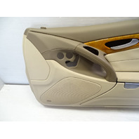 08 Mercedes R230 SL550 door panel, right, beige